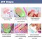 5D Christmas Diamond Art Kits for Adults, Santa Claus Diamond Painting Kits for Beginners, DIY Full Drill Gem Art Crystal Rhinestone for Wall Home Decor 14X14inch